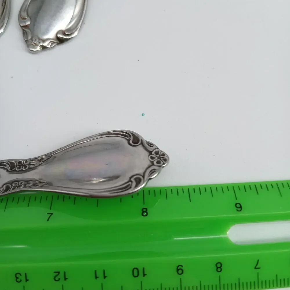 10 Serving CHATEAU by ONEIDACRAFT DELUXE Stainless Spoons Pie Ladle Slotted